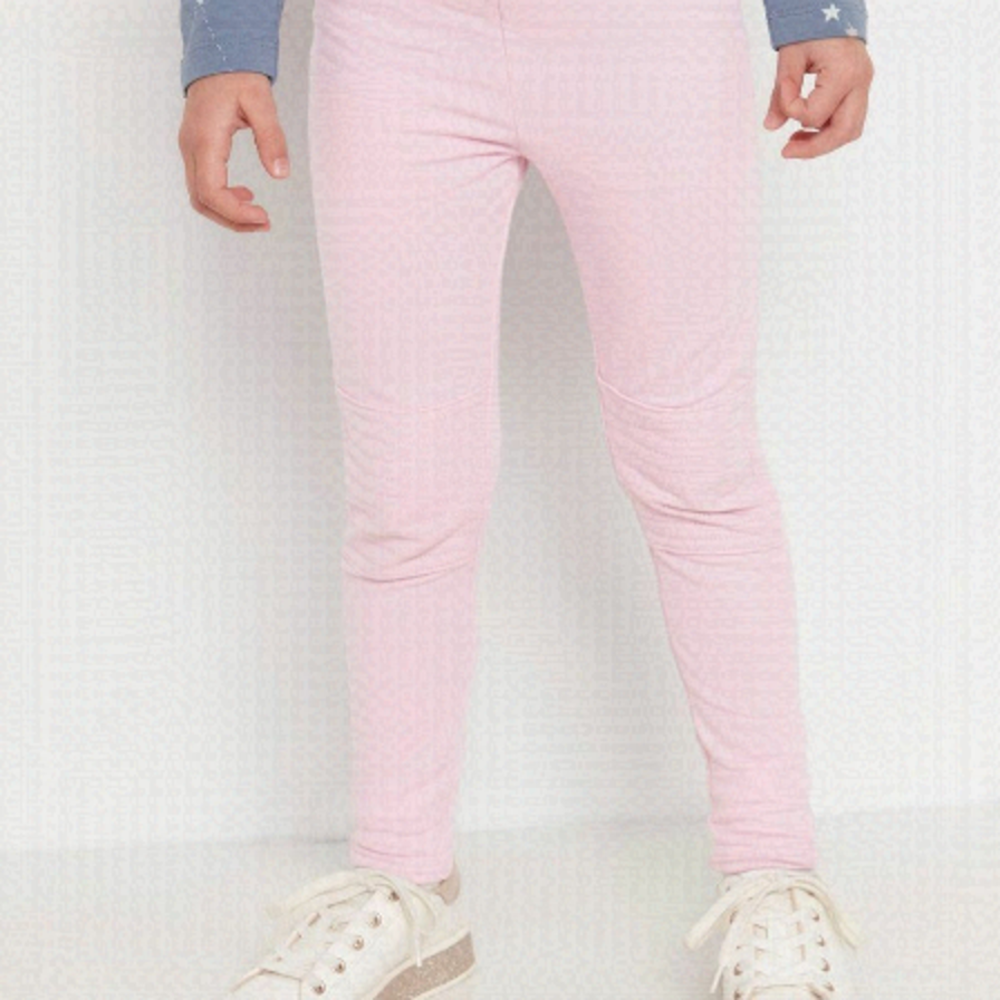 𝅺light Pink Full-Length Leggings